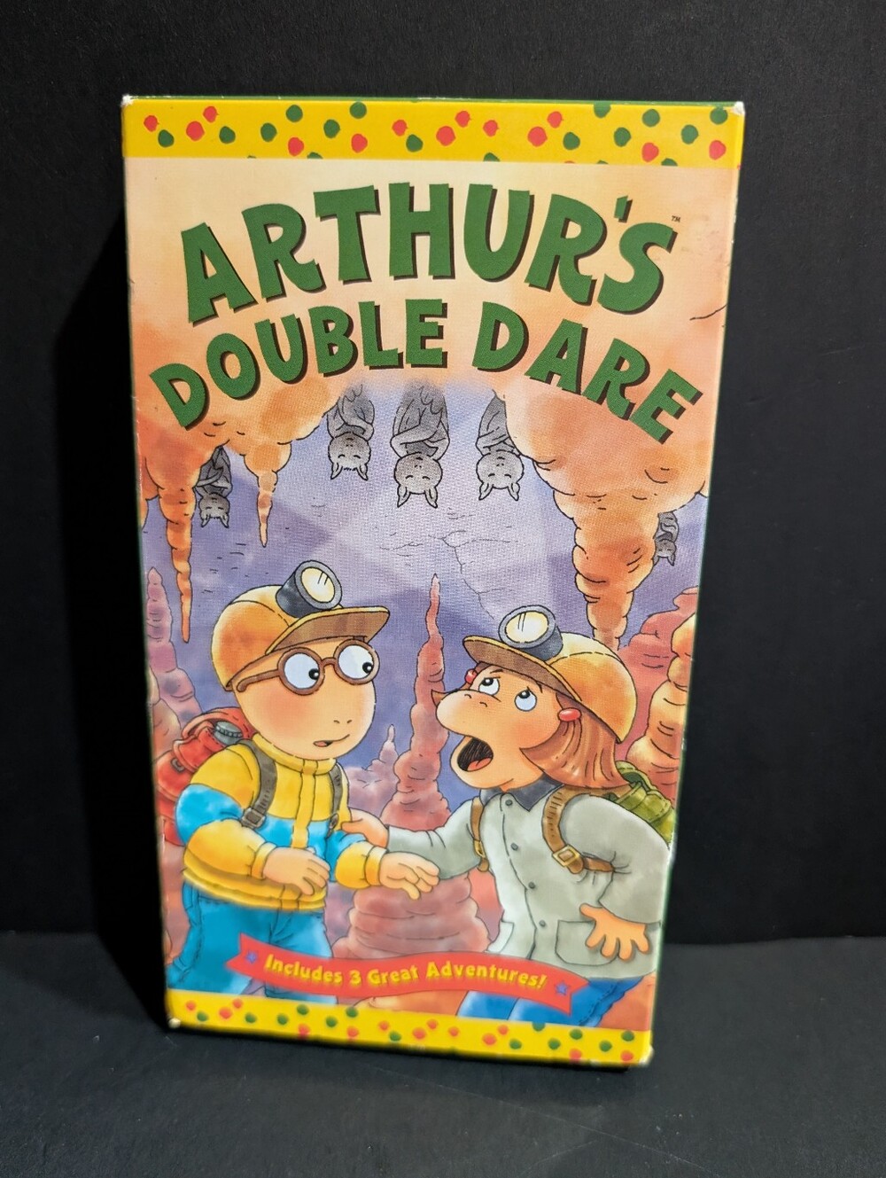 Arthur’s Double Dare (VHS, 2004) 3 Great Adventures PBS Kids Video Tape